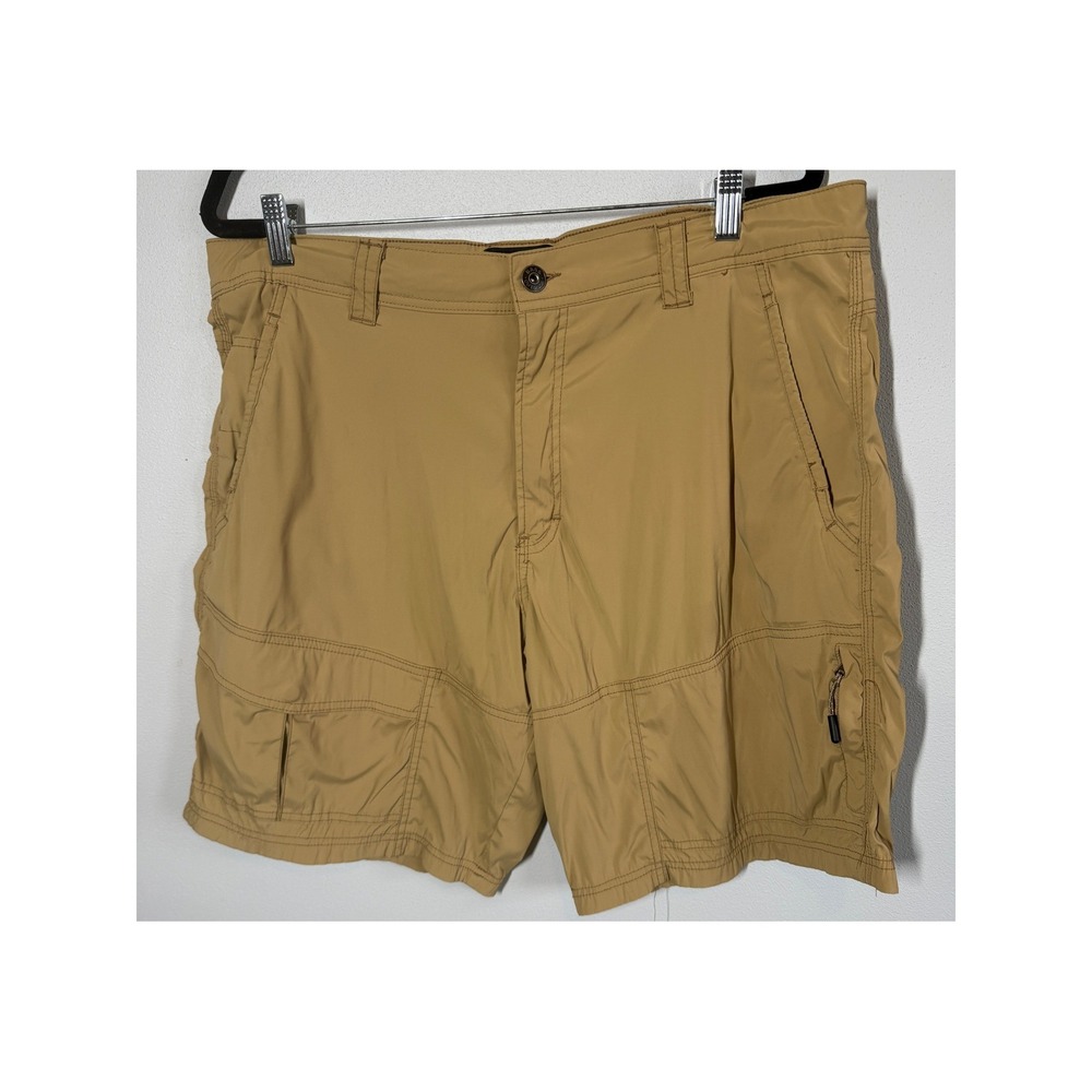 Bass Outdoor Mens Shorts 38 Tan Hiking Cargo Utility Corpcore Hiking Activewear